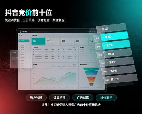 黑水抖音搜索竞价